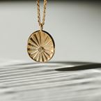 Necklace La Rayonnante (18k gold)