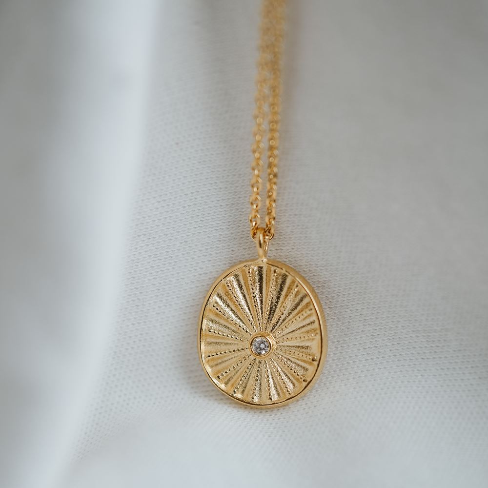 Necklace La Rayonnante (18k gold)