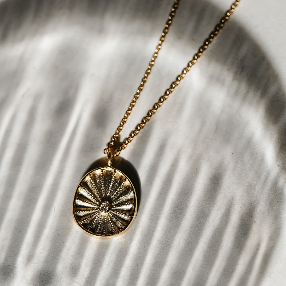 Necklace La Rayonnante (18k gold)