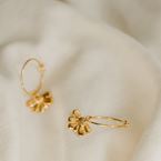 Creoles Camomille (gold plated)