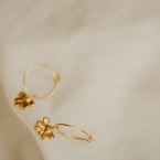 Creoles Camomille (gold plated)