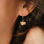 Creoles Camomille (gold plated)