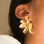 Earrings Capucine (gold plated)