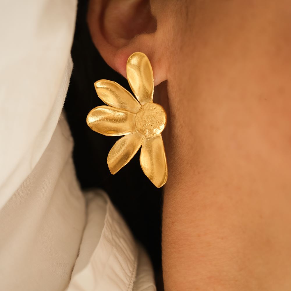 Earrings Capucine (gold plated)