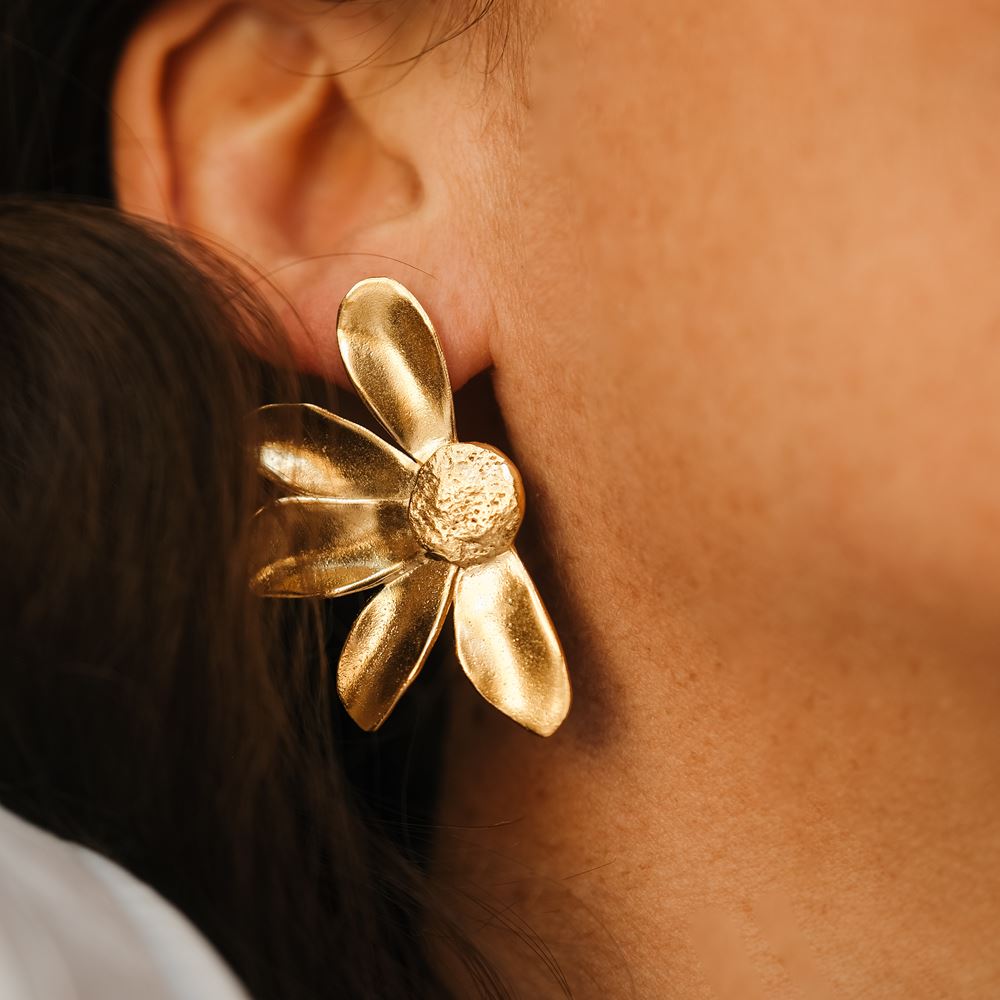 Earrings Capucine (gold plated)