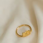 Ring Liseron (gold plated)