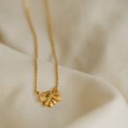Necklace Iris (gold plated)