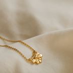 Necklace Iris (gold plated)