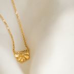 Necklace Iris (gold plated)