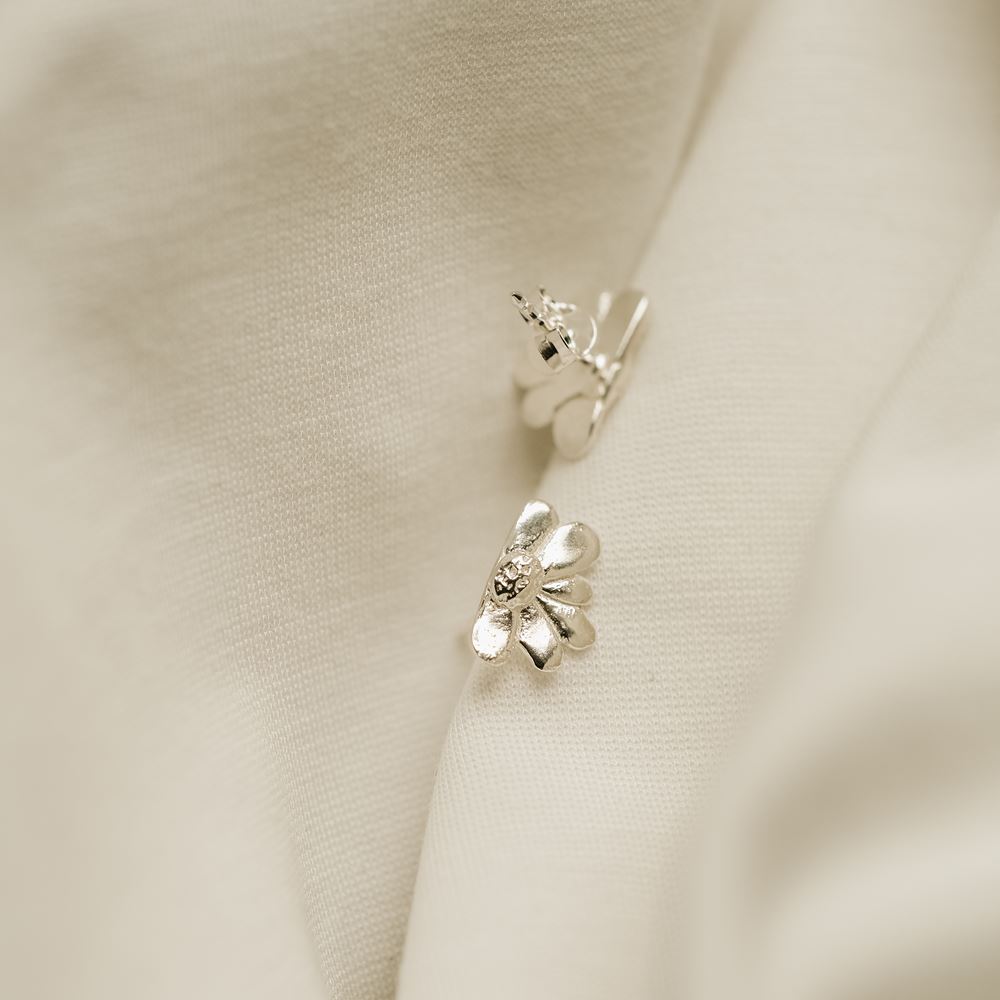 Earrings Violette (silver 925)