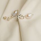 Earrings Camélia (silver 925)