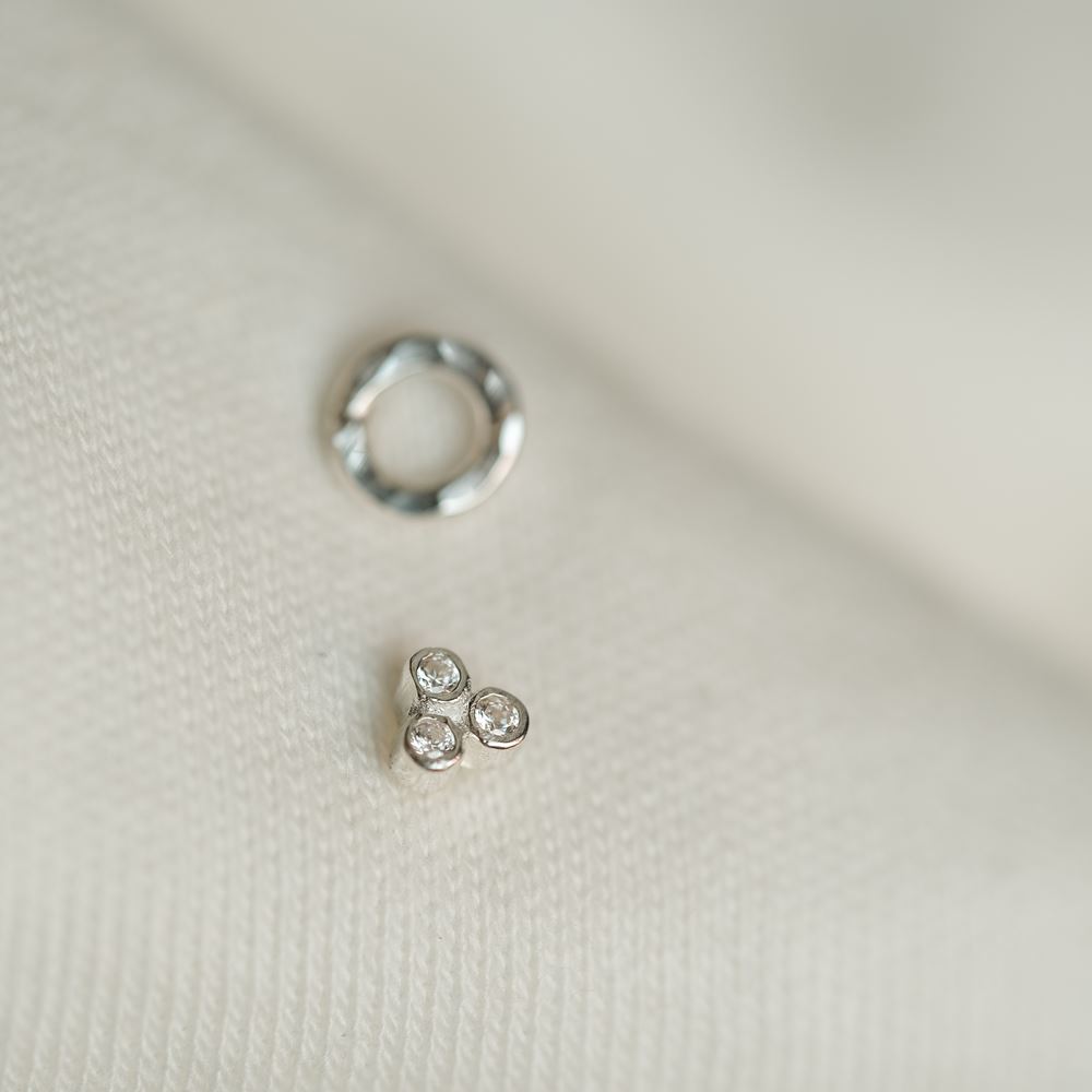 Puces d'oreilles Lulu (argent 925)