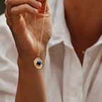 Necklace Aura - Self confidence (gold plated)