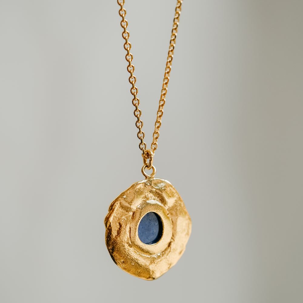 Necklace Aura - Self confidence (gold plated)