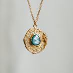 Necklace Aura - Courage (gold plated)