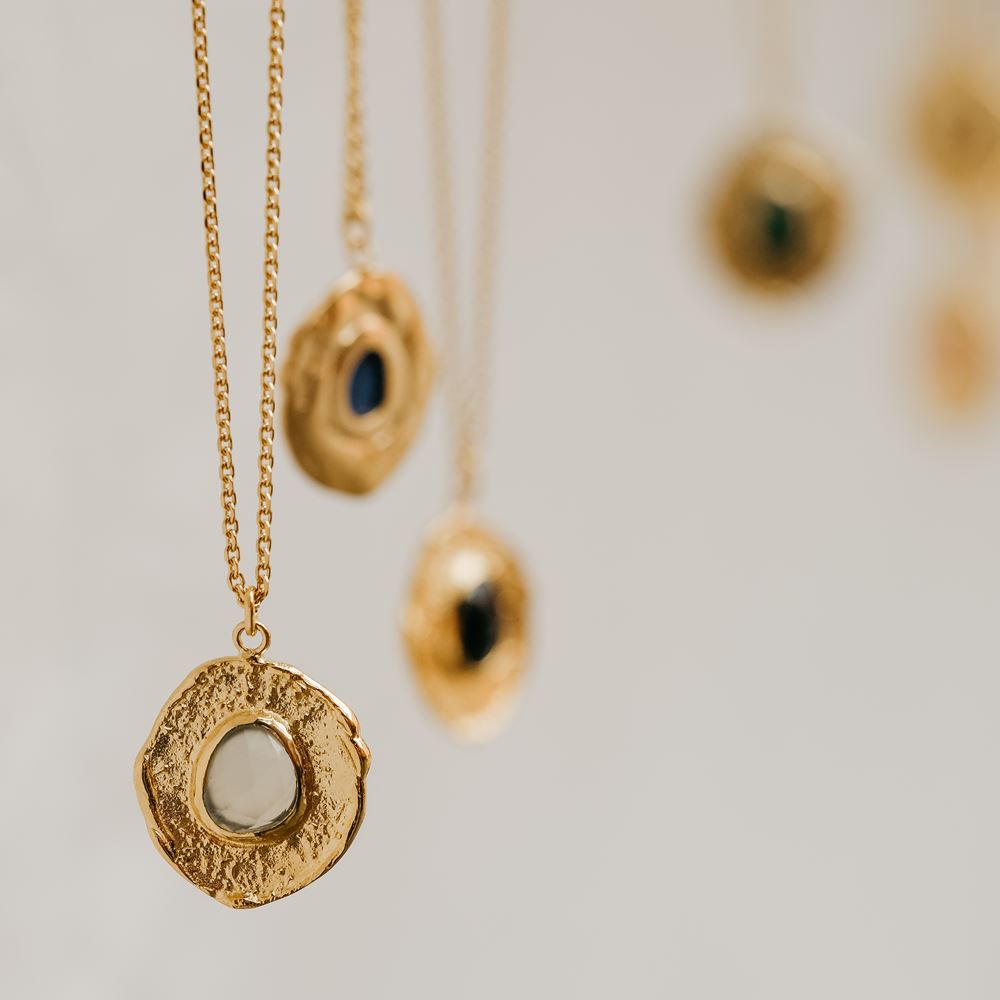 Necklace Aura - Serenity (gold plated)