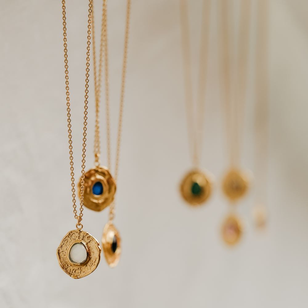 Necklace Aura - Serenity (gold plated)