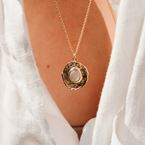 Necklace Aura - Serenity (gold plated)