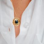 Necklace Aura - Protection (gold plated)