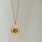 Necklace Aura - Grounding (gold plated)