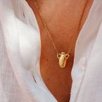 Necklace Athena (gold plated)