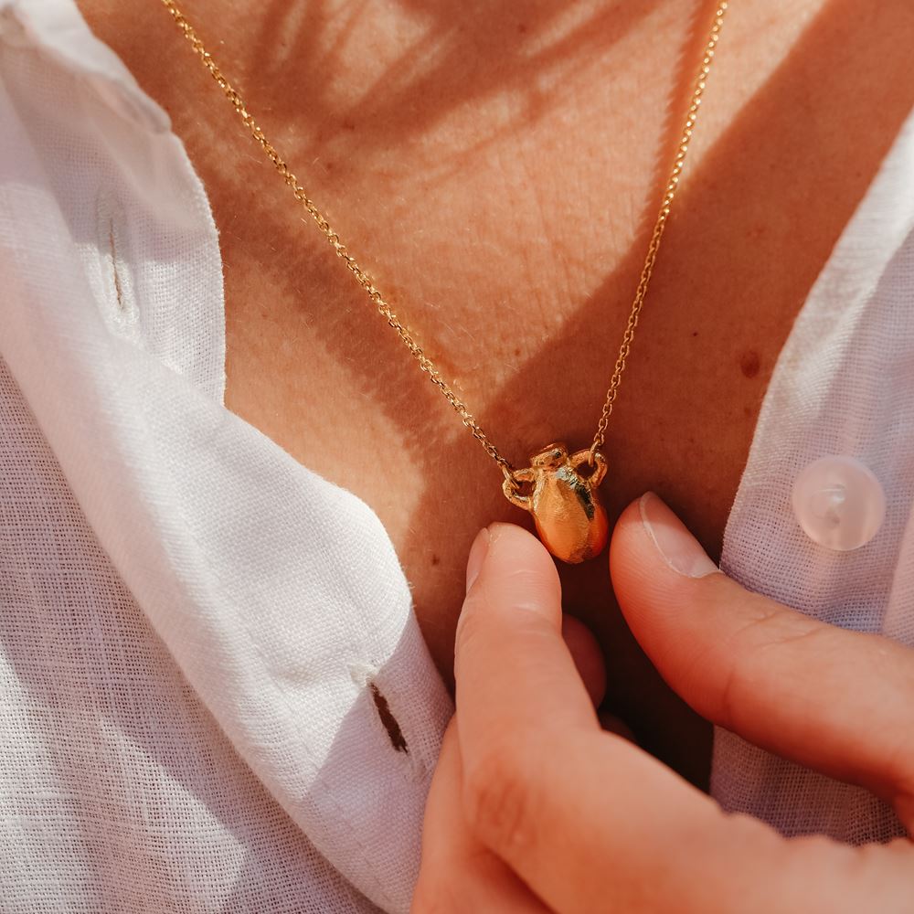 Necklace Athena (gold plated)