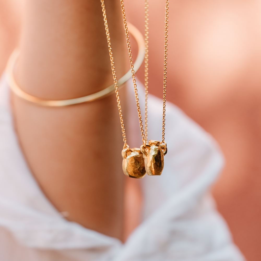 Necklace Athena (gold plated)