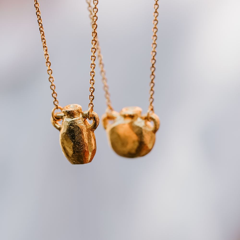 Necklace Athena (gold plated)