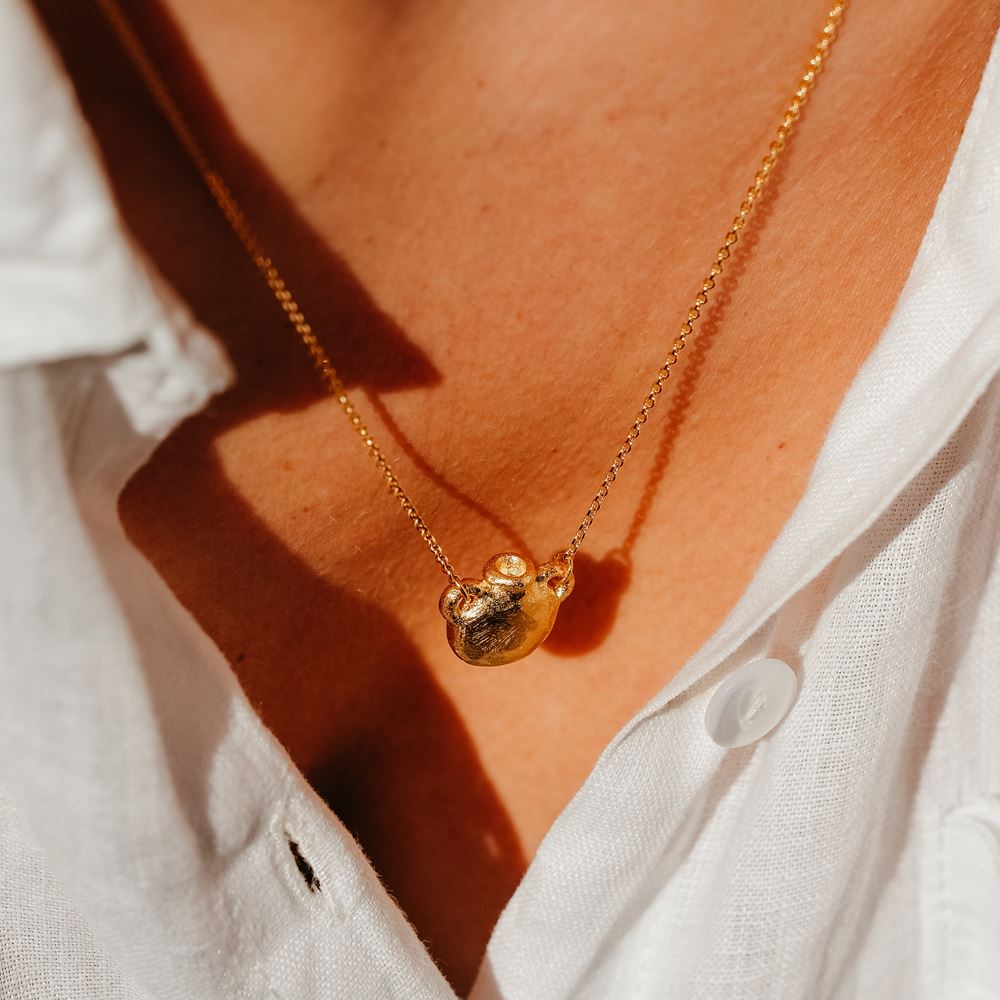 Necklace Olympe (gold plated)