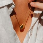 Necklace Olympe (gold plated)