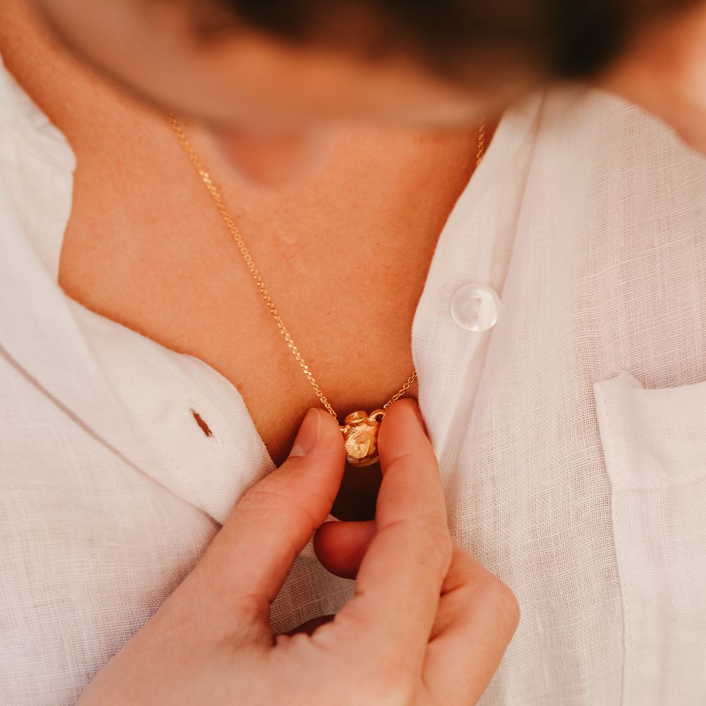 Necklace Olympe (gold plated)