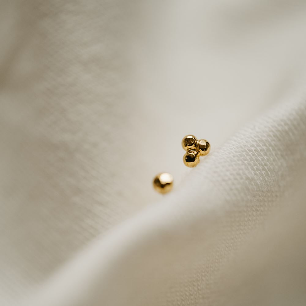 Earring Fairy Rose (18k gold)