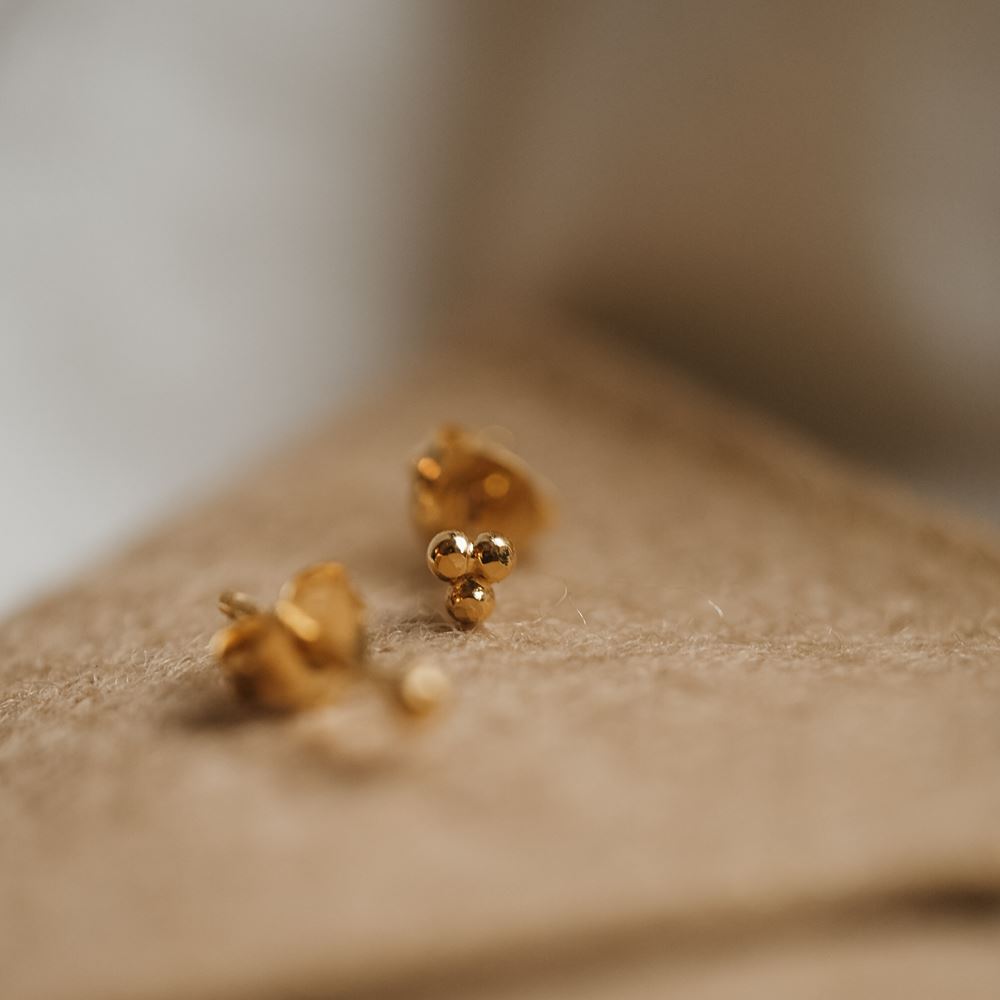 Earring Fairy Rose (18k gold)