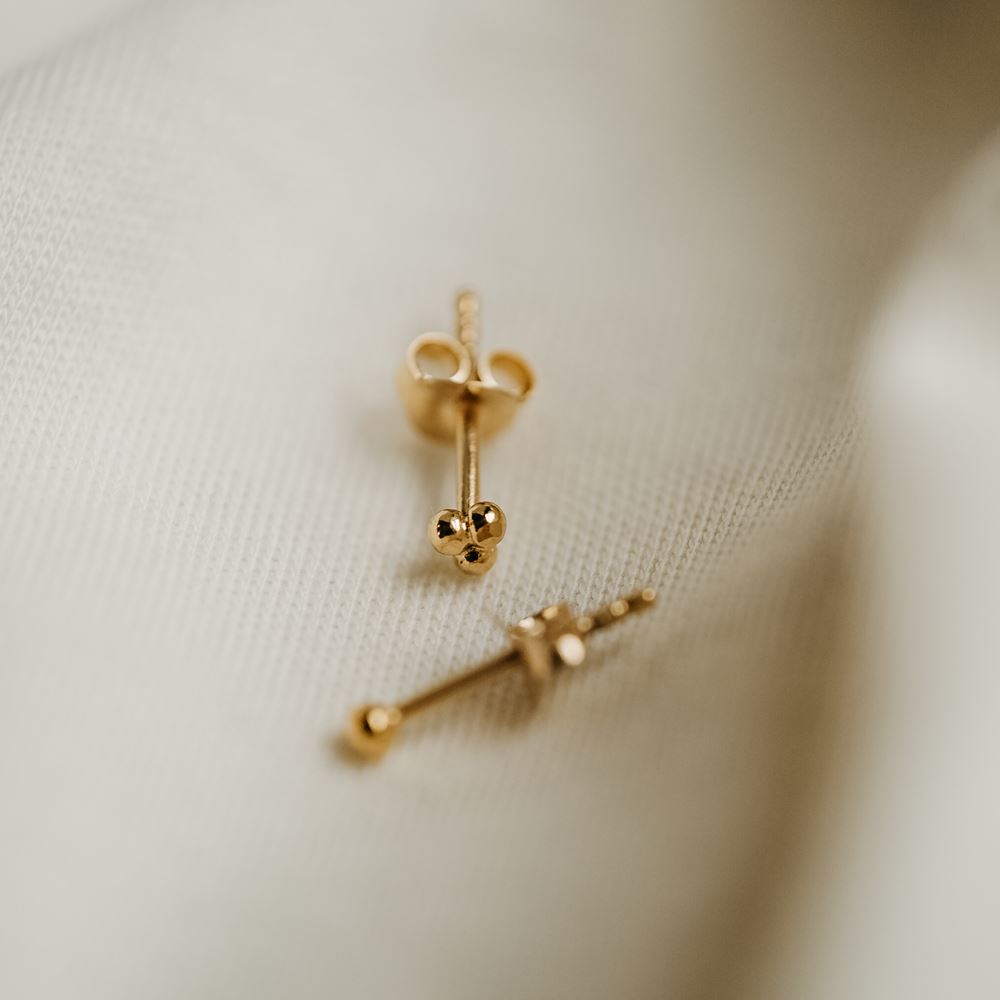 Earring Fairy Rose (18k gold)