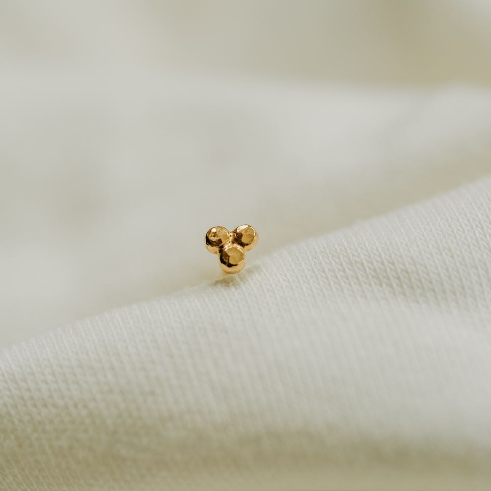 Earring Fairy Rose (18k gold)