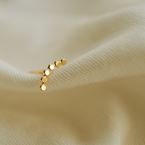Earring Fairy Lila (18k gold)