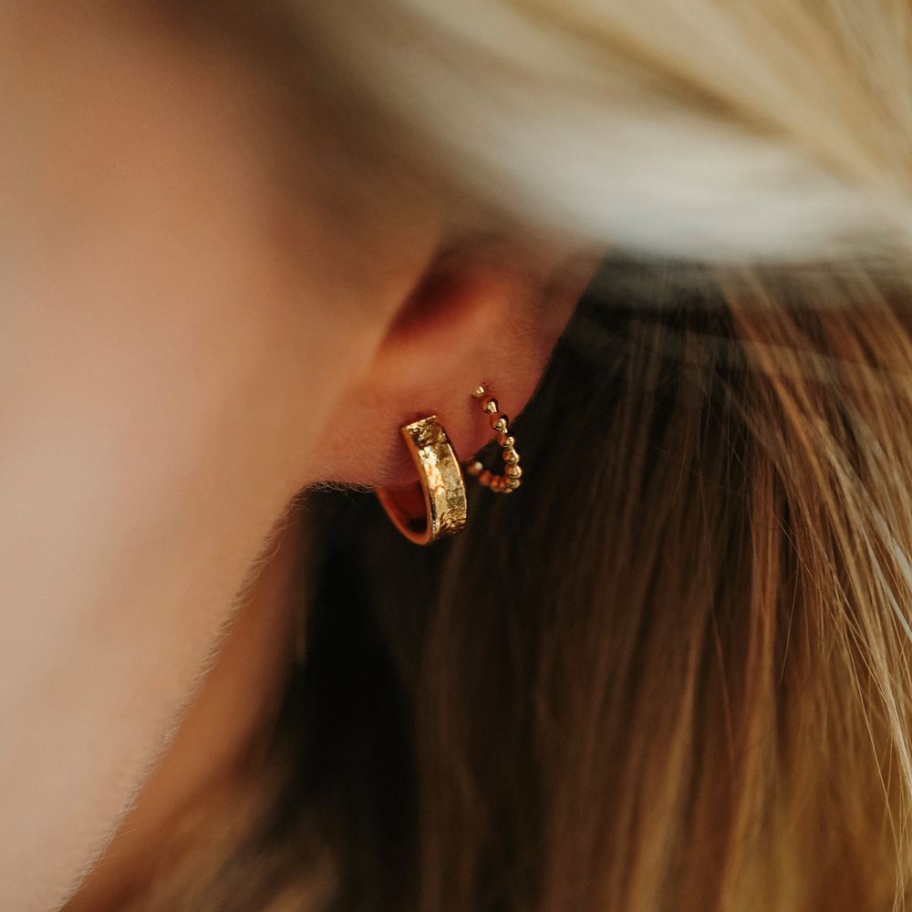 Mini creole Lola (gold plated)