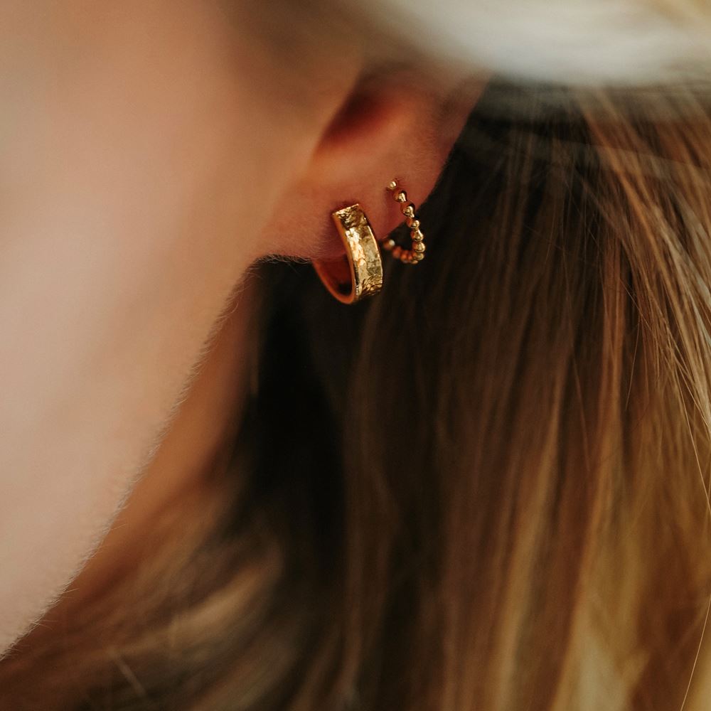 Mini creole Billie (gold plated)