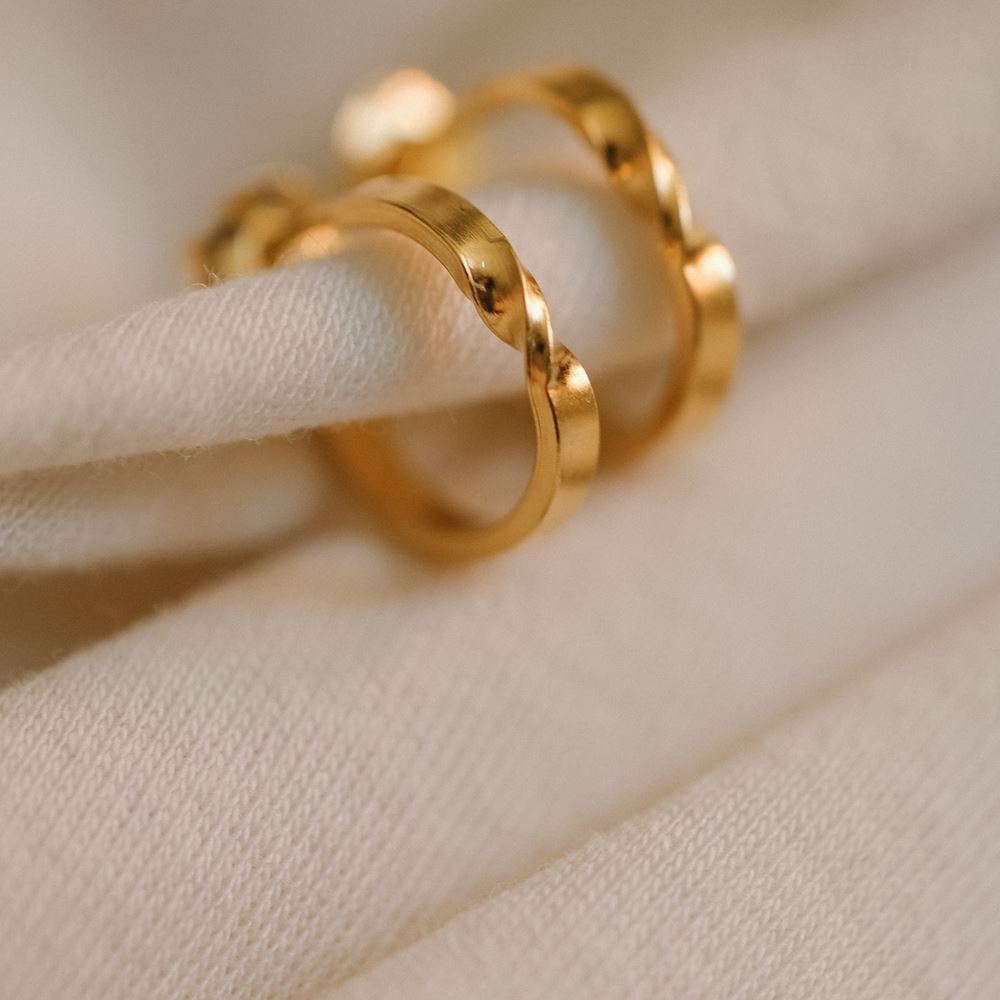 Mini creole Sacha (gold plated)