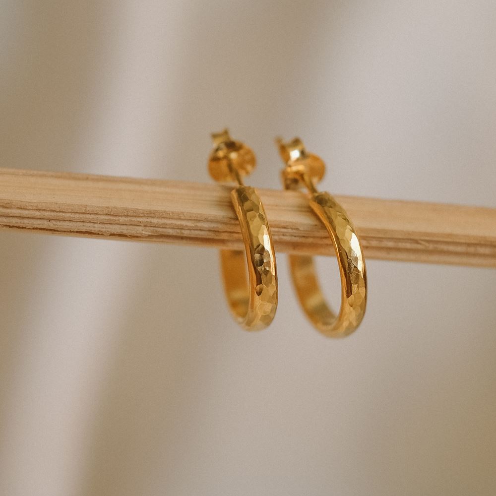 Mini creole Jo (gold plated)