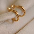 Mini creole Jo (gold plated)