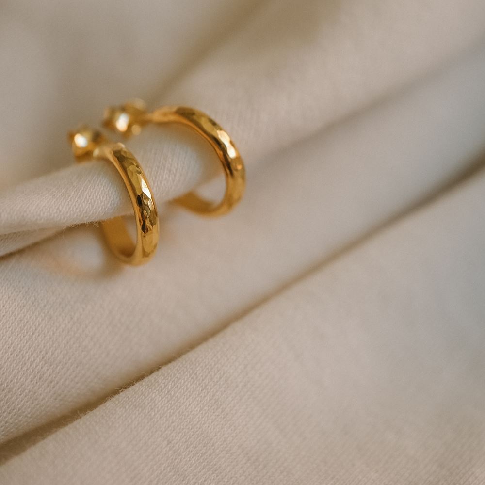 Mini creole Jo (gold plated)