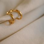 Mini creole Jo (gold plated)