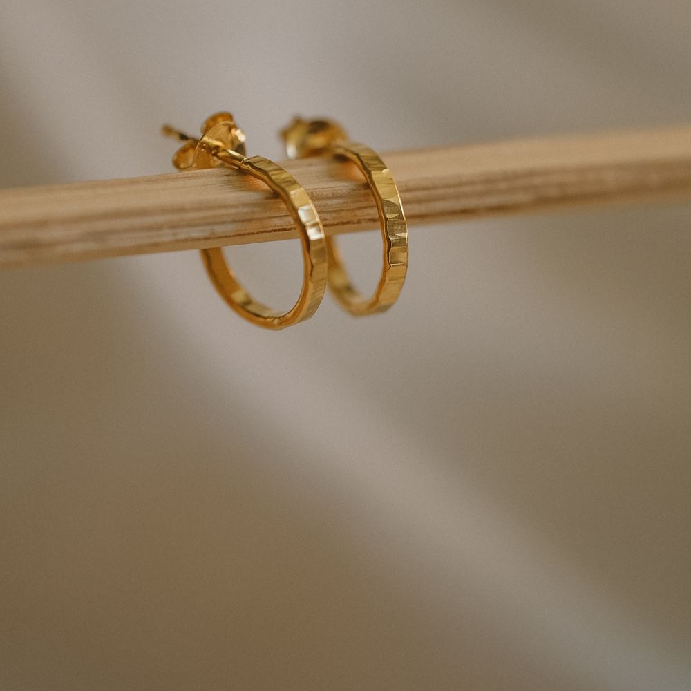 Mini creole Lara (gold plated)