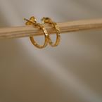 Mini creole Lara (gold plated)