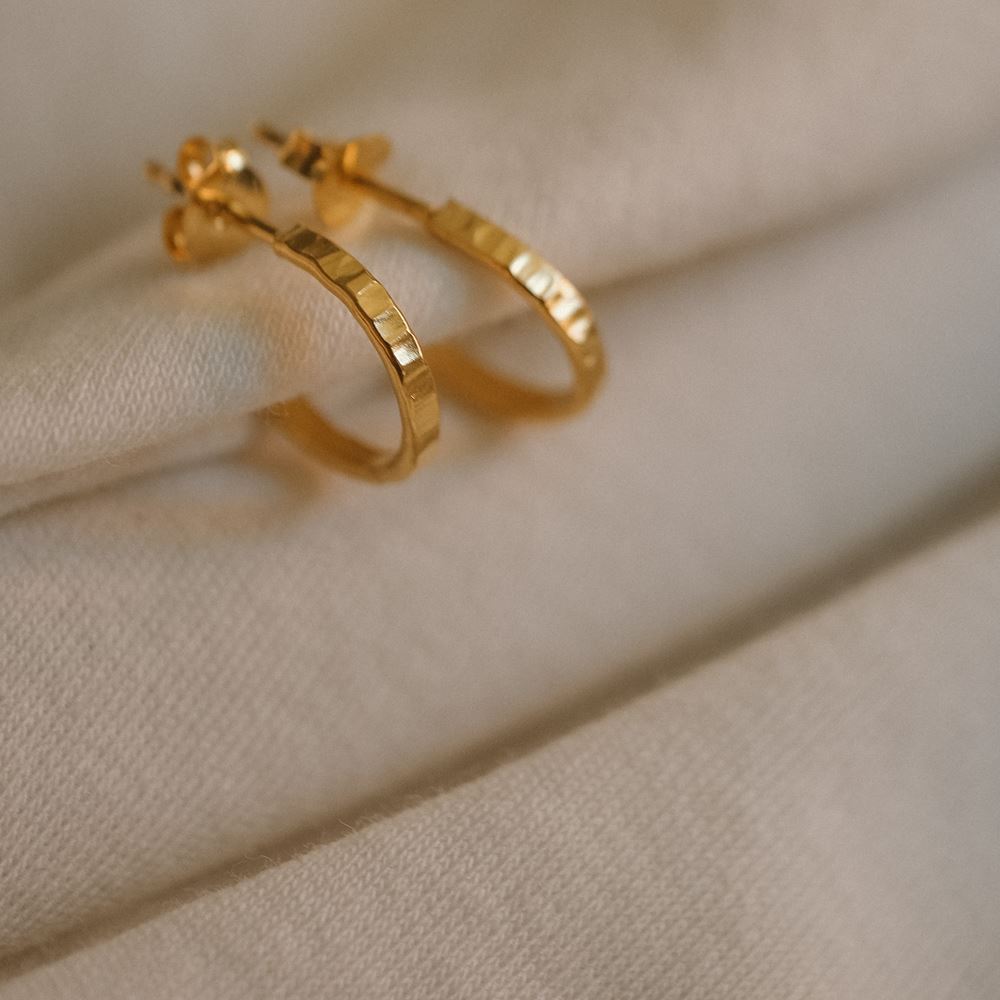 Mini creole Lara (gold plated)