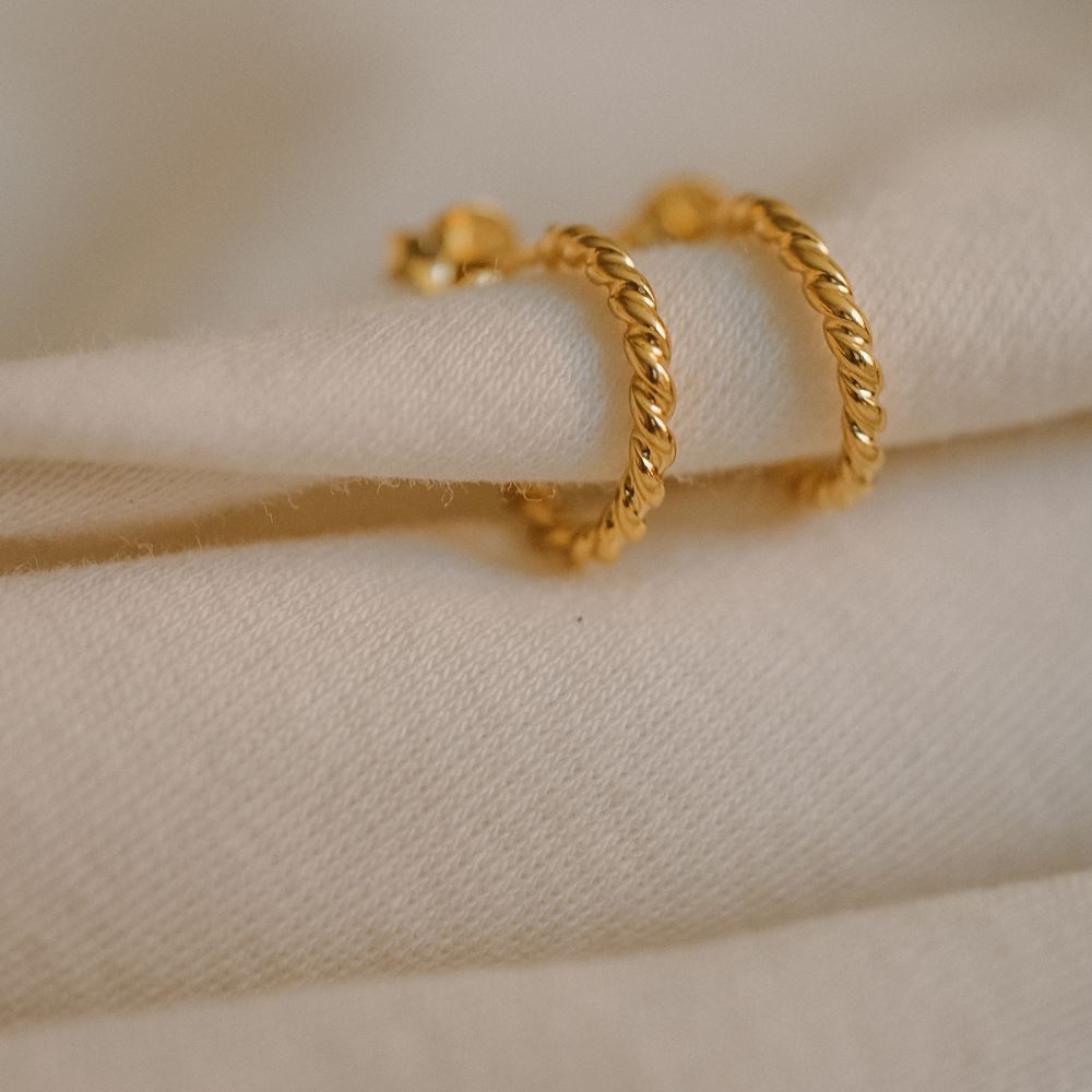 Mini creole Emi (gold plated)