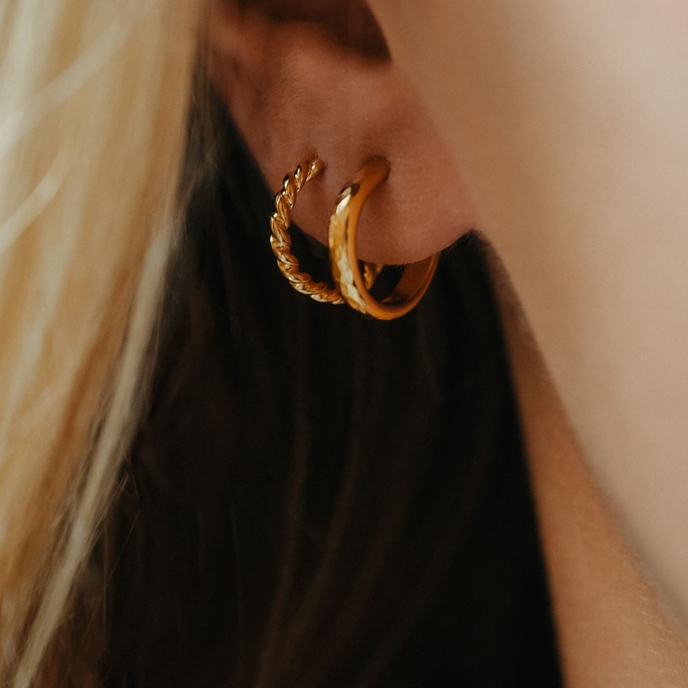 Mini creole Emi (gold plated)