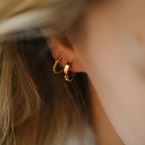 Mini creole Emi (gold plated)