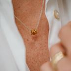 Necklace "La reconnaissante" (silver 925)